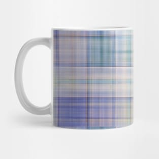 Scottish tartan pattern deconstructed Mug